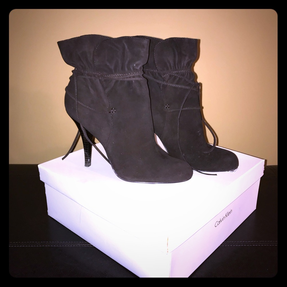 Calvin Klein booties 8.5